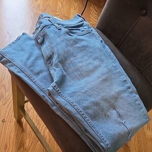 Hollister Light Blue Relaxed Jeans